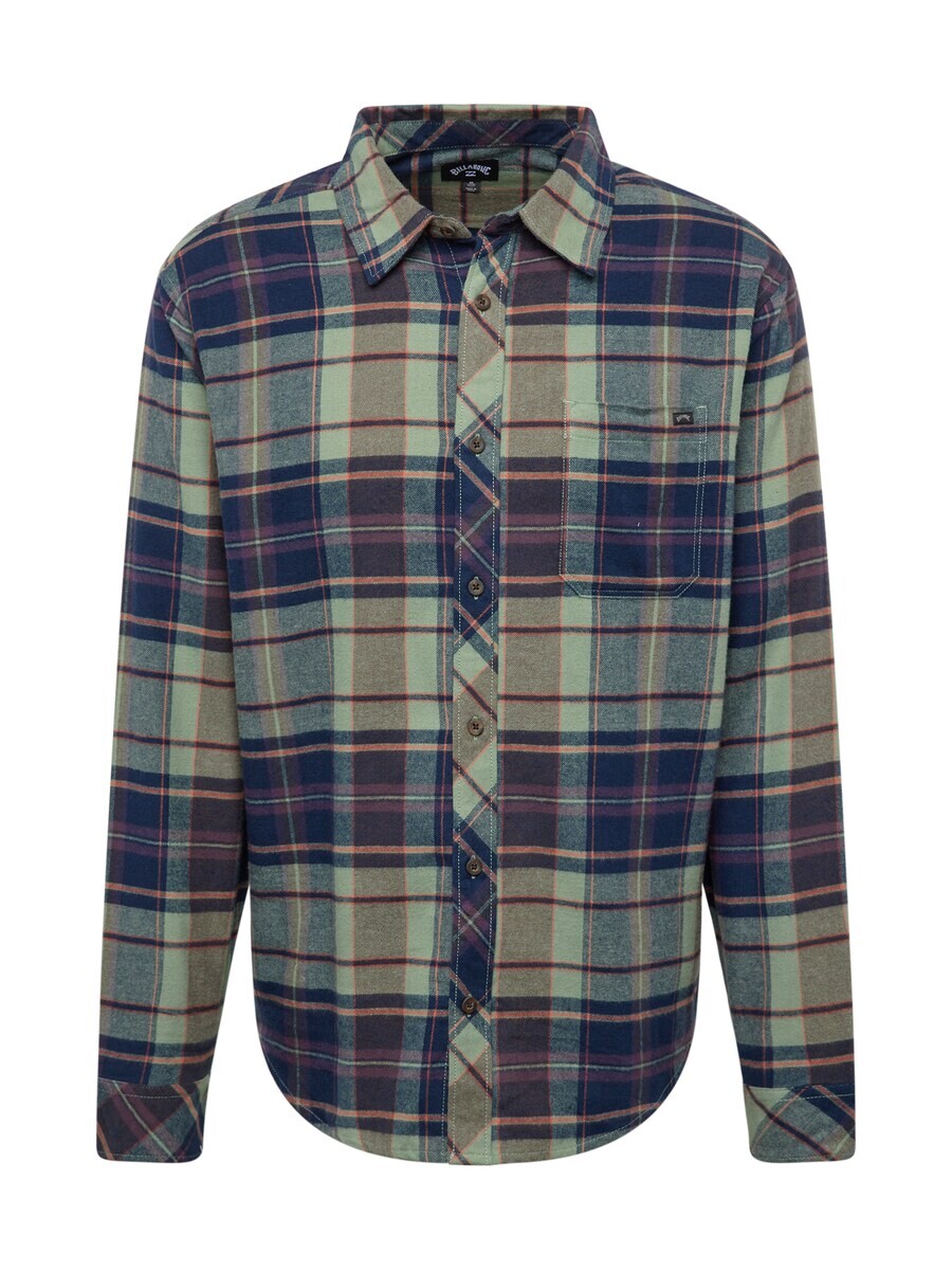 

Клетчатая рубашка BILLABONG Regular fit Button Up Shirt COASTLINE, цвет dark blue/light green