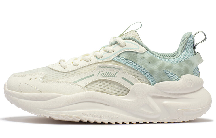 

Кроссовки 361° Lifestyle Shoes Women's Low-top Feather White/light Smoky Green, зеленый