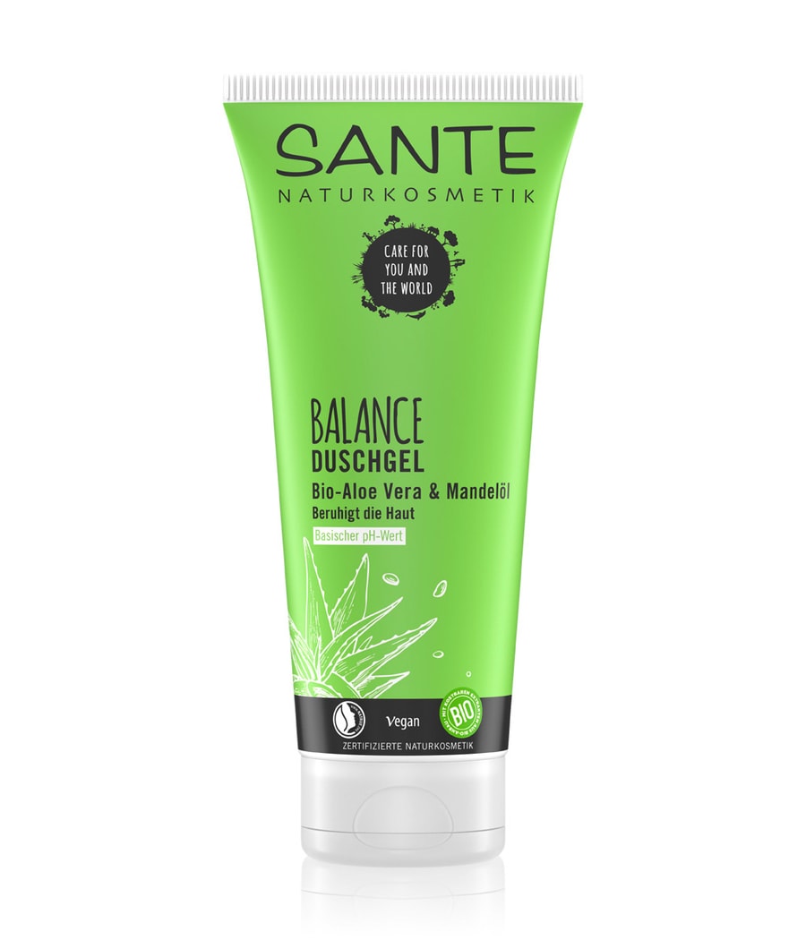 

Гель для душа Sante Bio-Aloe & Mandelöl Balance, 200 ml
