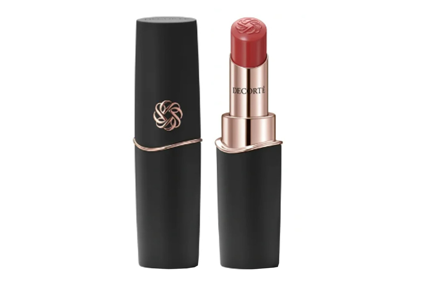 Daike 2025 весенняя помада Blood Red Sensation питательная легко растушёвывающаяся DECORTE, #11G fully bloomed — фото 3