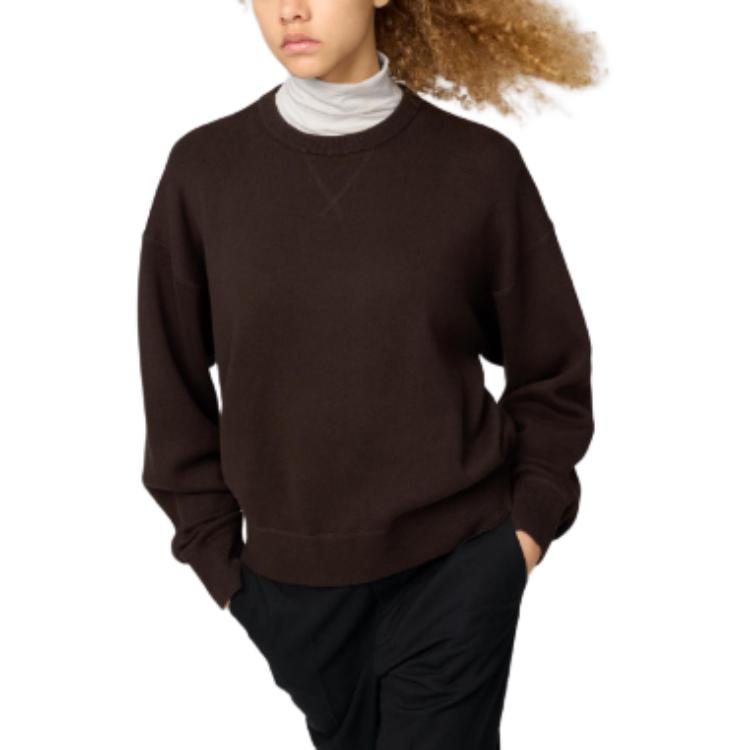 

Свитер Clare Waight Keller C Collection FW25 Unisex UNIQLO, Dark Umber