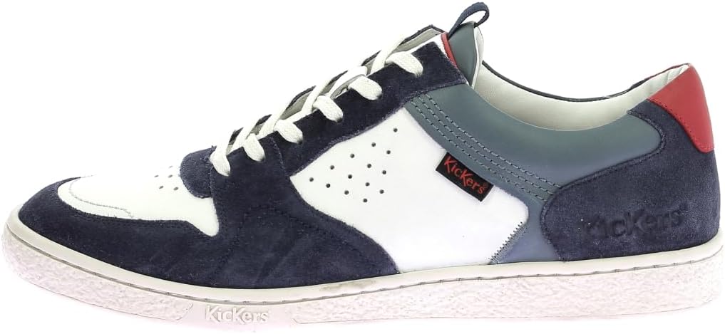 Мужские кроссовки Kickers, белый/красный/синий/темно-синий/ярко-красный — фото 2