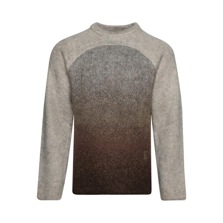 

Свитер ERL Gradient Rainbow Sweater Knit, коричневый