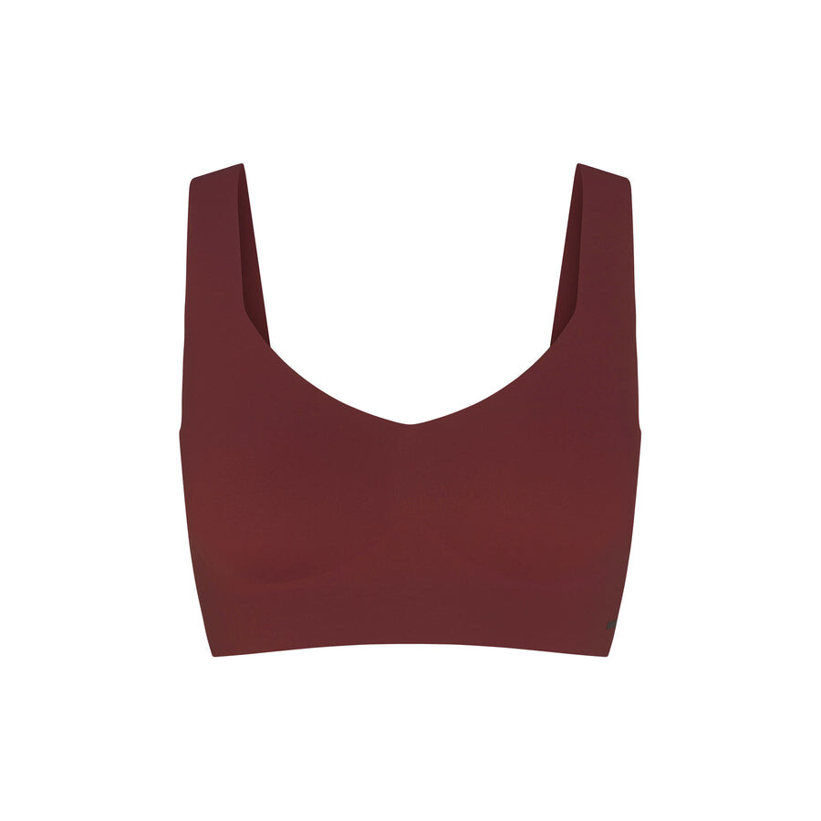 

Бюстгальтер с удлиненным вырезом SKIMS Naked, цвет Oxblood
