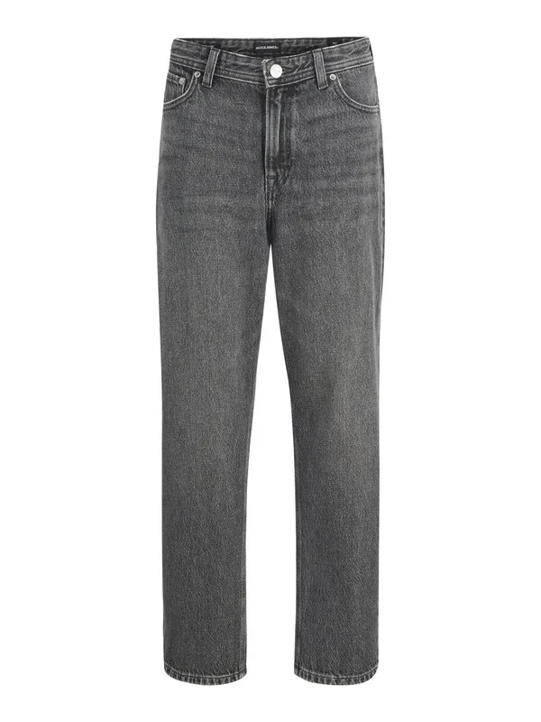 Джинсы прямого кроя jjichris jjoriginal Jack & Jones Junior, Black Denim — фото 4