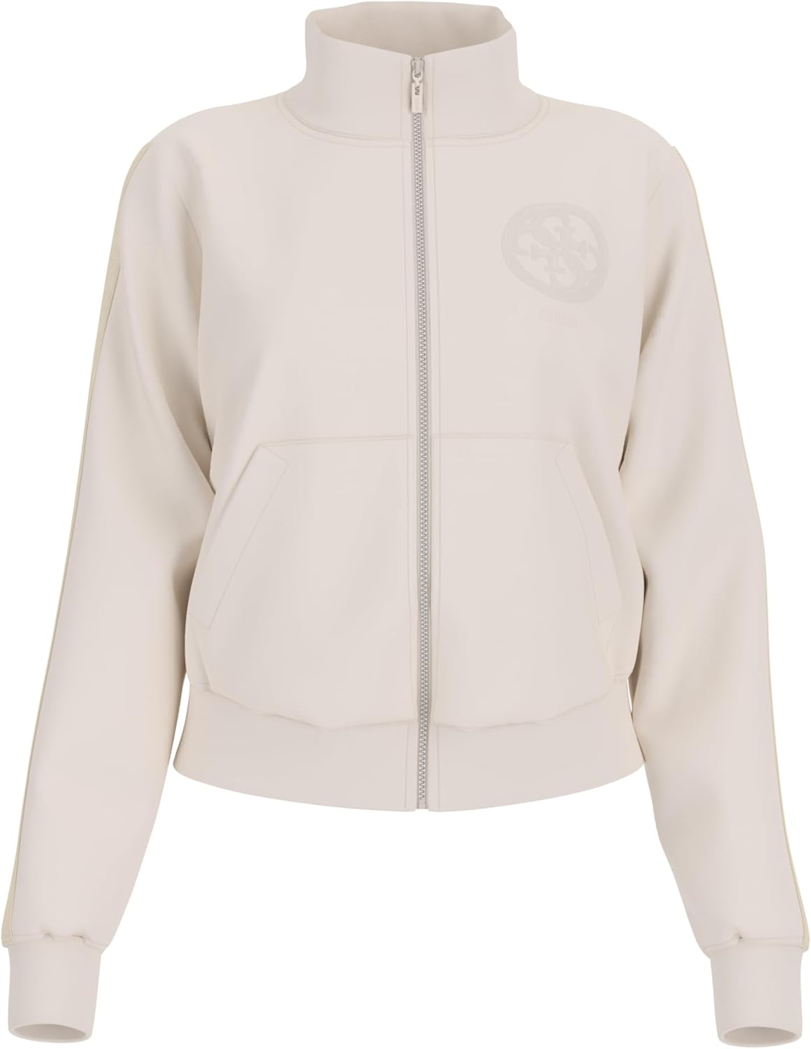 

GUESS женский свитшот Stacie с молнией, Dove White