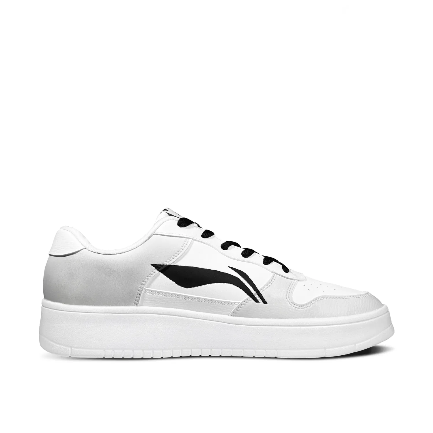 Кроссовки скейтерские Li-Ning Floating Boat Black White — фото 3