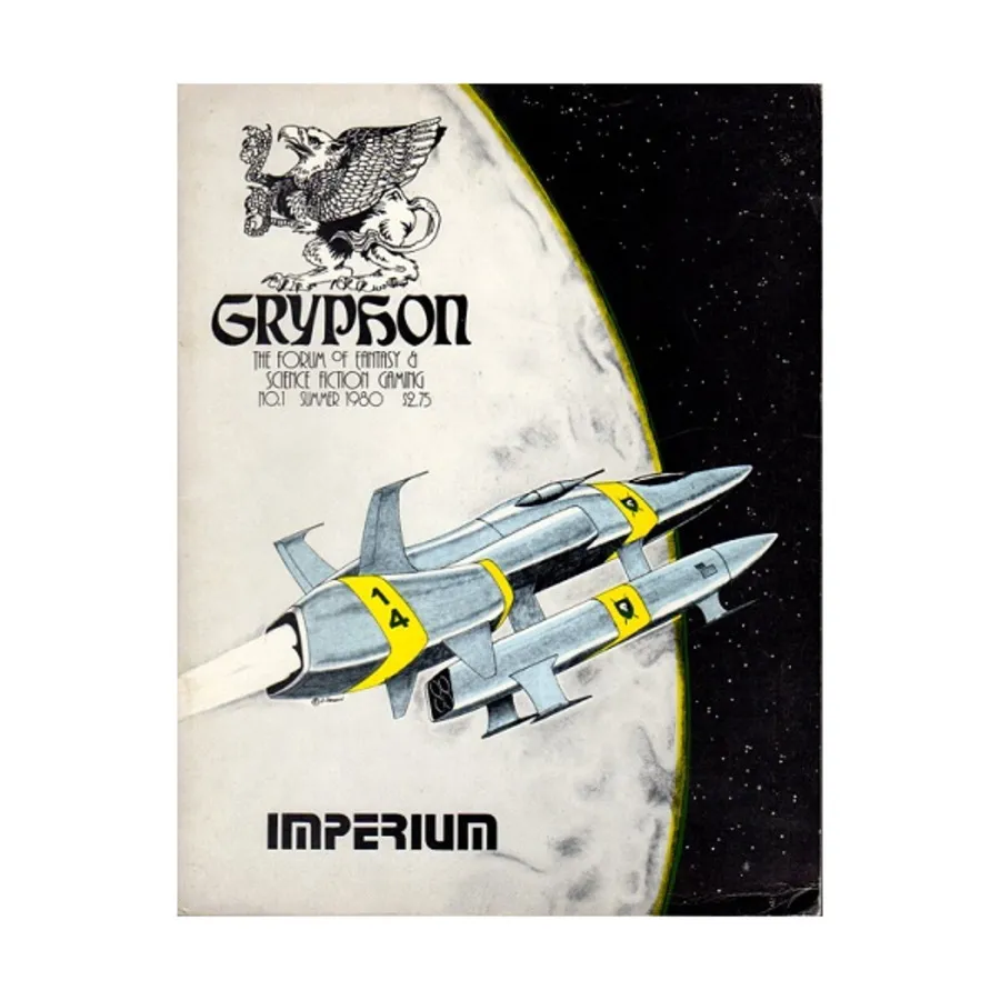 

Журнал #1 "Religions in RuneQuest, Double Star, Gary Gygax", Gryphon Magazine