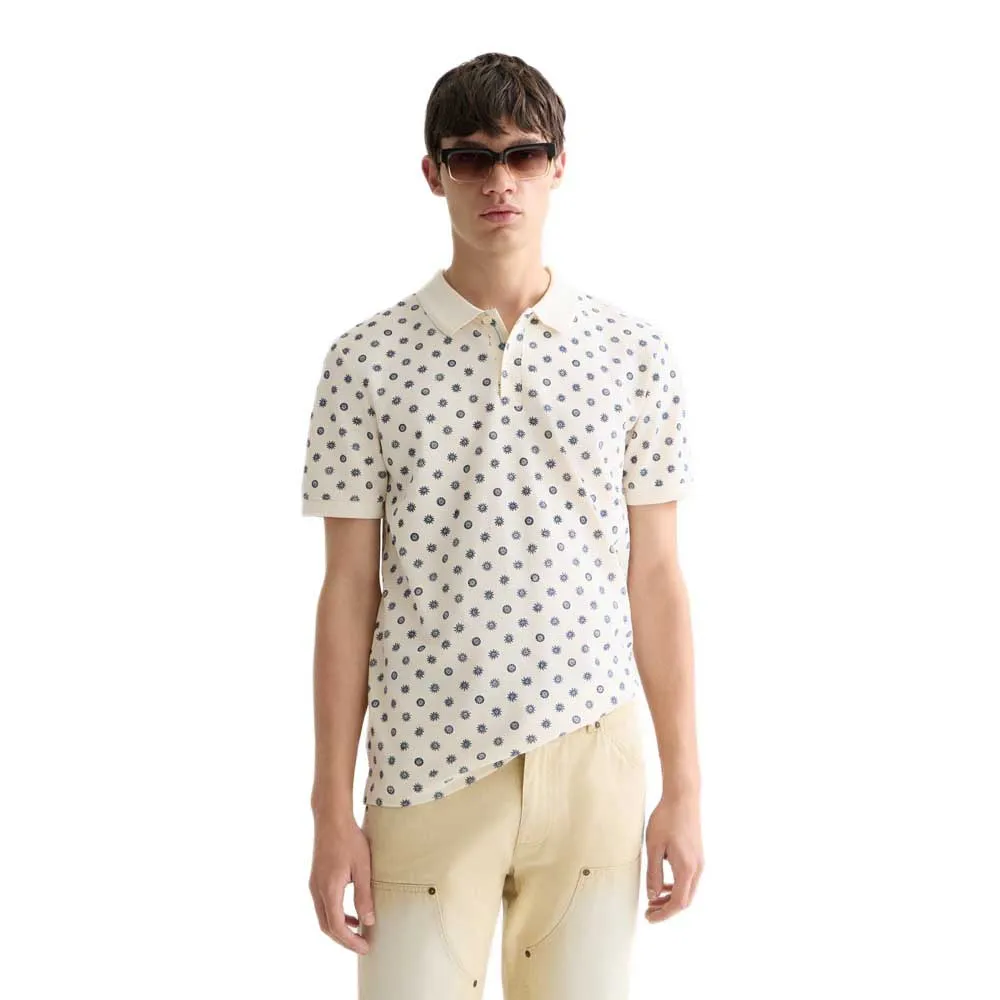 

Поло Scotch & Soda 182266, стандартный крой, с коротким рукавом, белый