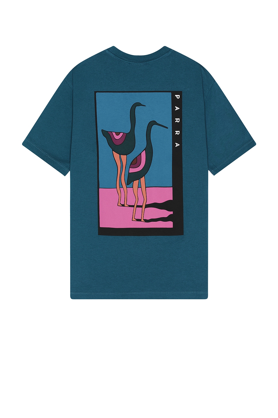 

Футболка Stand Off By Parra, цвет Deep Sea Green