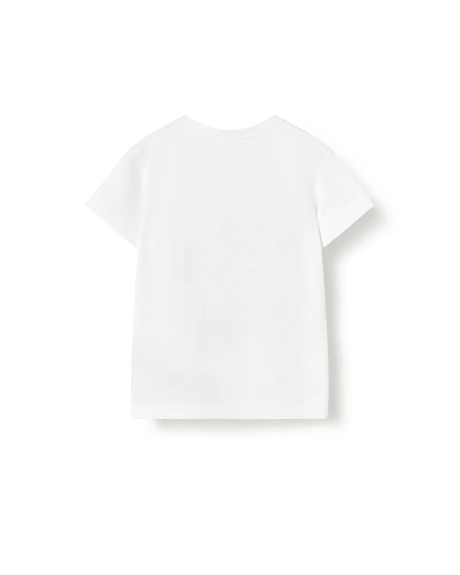 Детская пляжная футболка с передним принтом медведя Kaos Tous, белый / розовый — фото 3