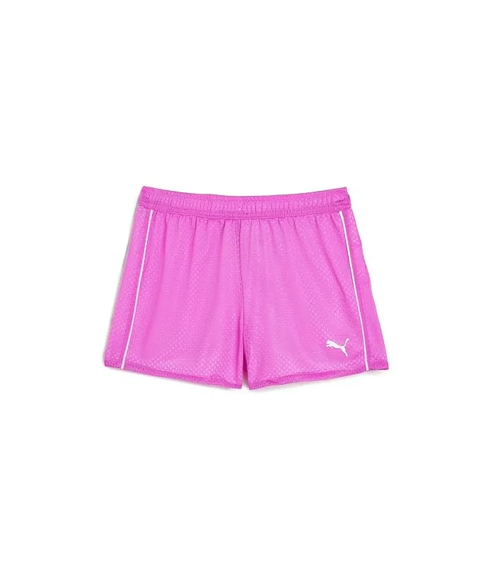 Шорты Active Essentials Mesh Shorts PUMA Kids, Electric Orchid