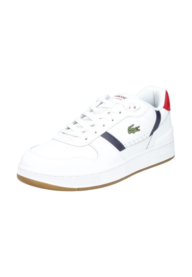 

Кроссовки из кожи/текстиля Lacoste, мультиколор