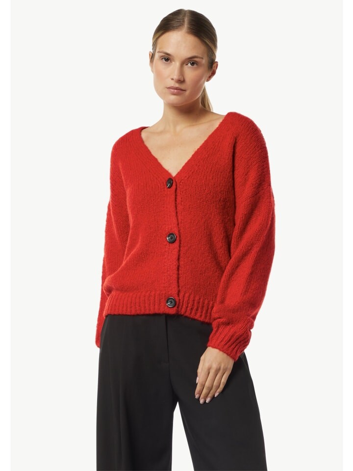 

Кардиган comma Strickjacke langarm, красный