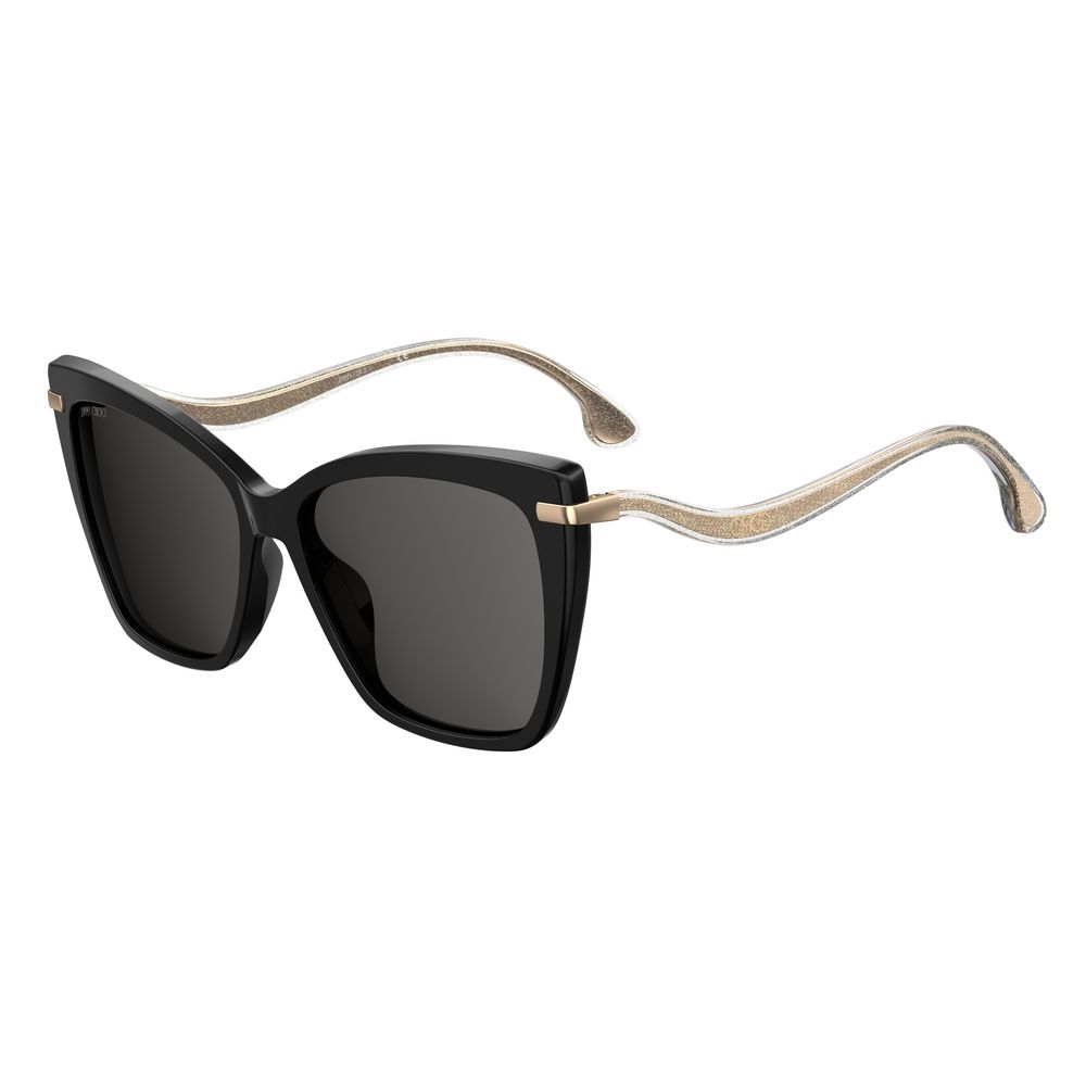 

Черные ацетатные солнцезащитные очки Jimmy Choo Eyewear