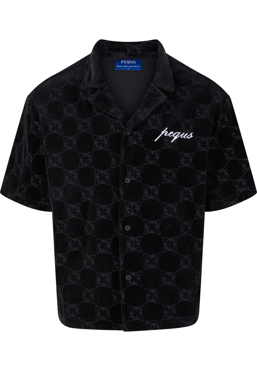 

Повседневная рубашка Pequs Regular fit Button Up Shirt, черный