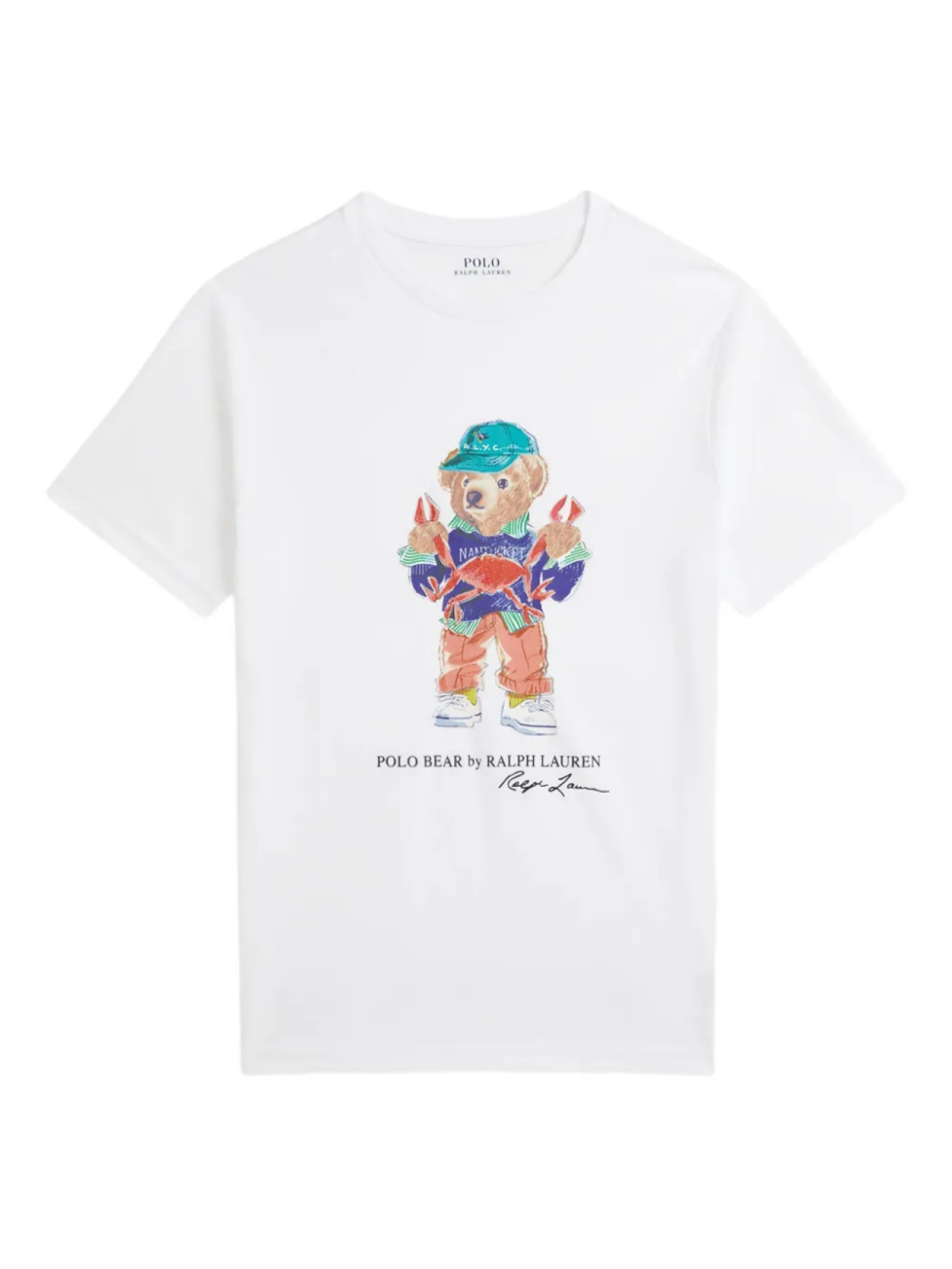 

Футболка Polo Bear джерси POLO RALPH LAUREN KIDS, белый