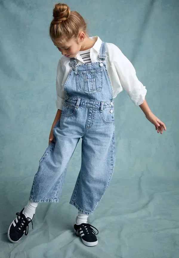Комбинезон Next, denim, джинсовый
