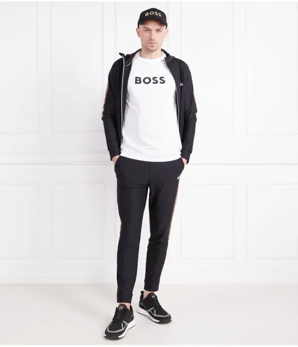 Футболка relaxed fit Boss Bodywear, белый — фото 2
