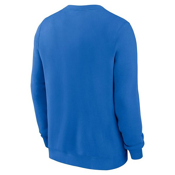 Мужской синий свитшот ucla bruins arch pullover Nike — фото 4