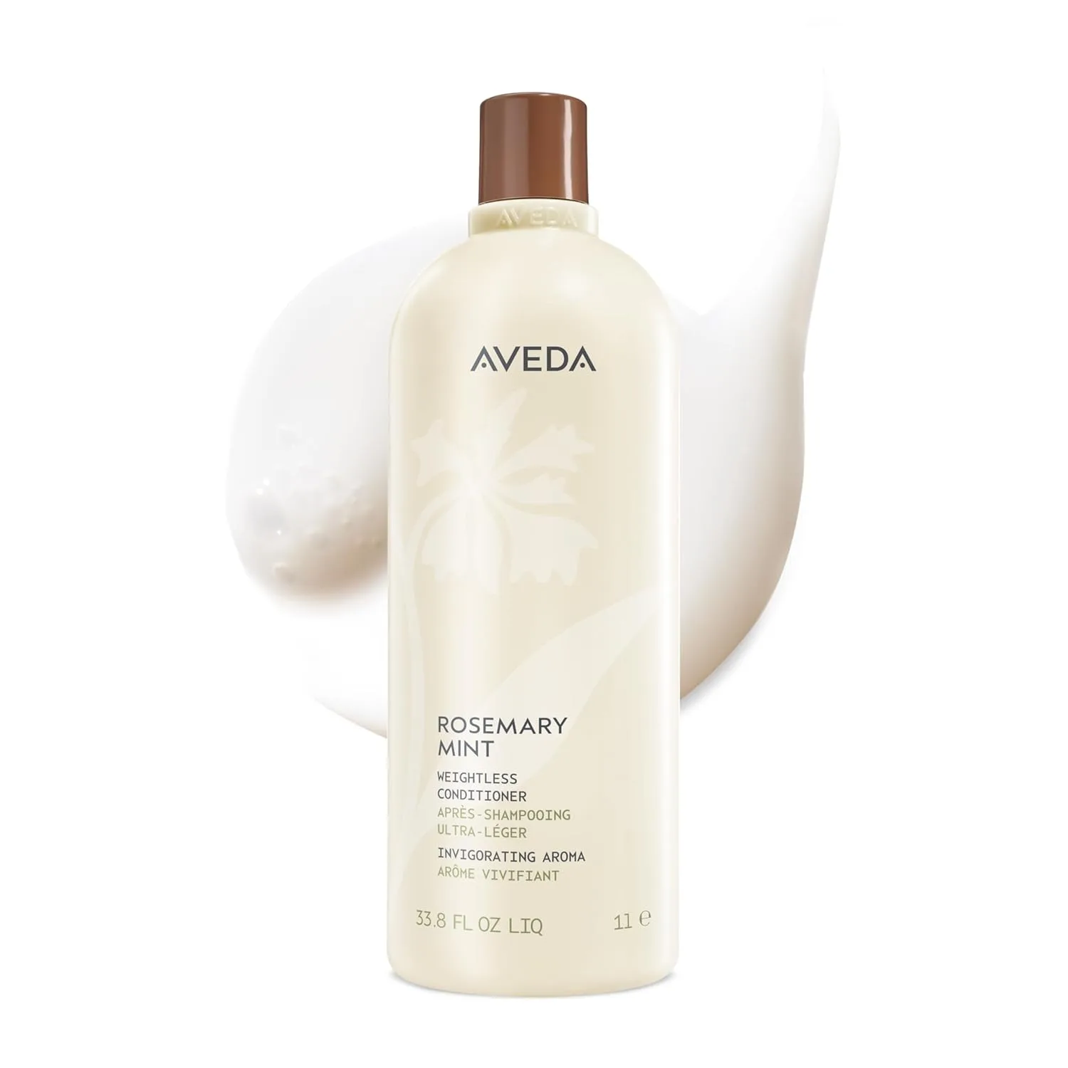 Кондиционер Aveda Rosemary Mint Weightless для нормальных и жирных волос, тонких и средних, с освежающим ароматом, 97% натуральных ингредиентов