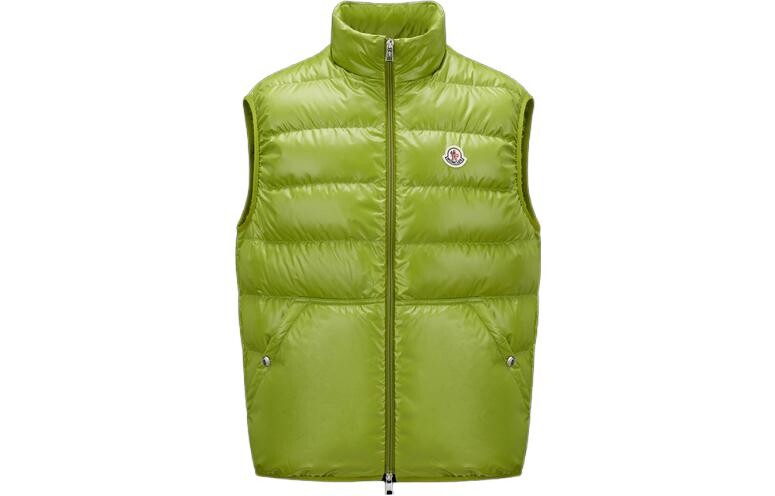 

Жилет мужской лист зеленый Moncler