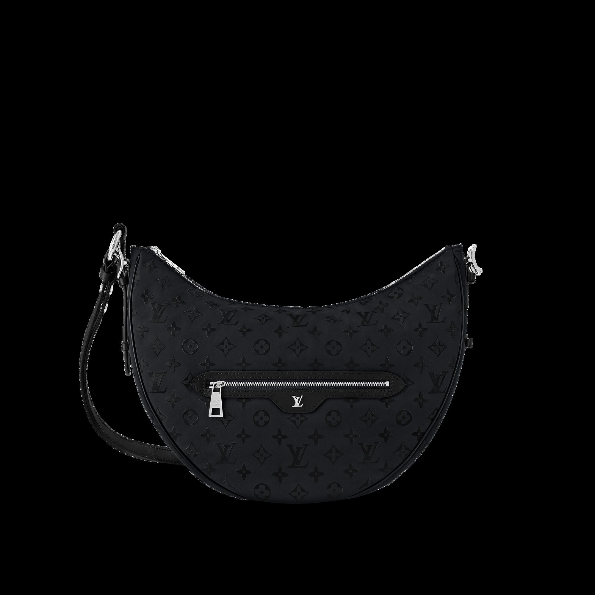 

Сумка-хобо Louis Vuitton, черный