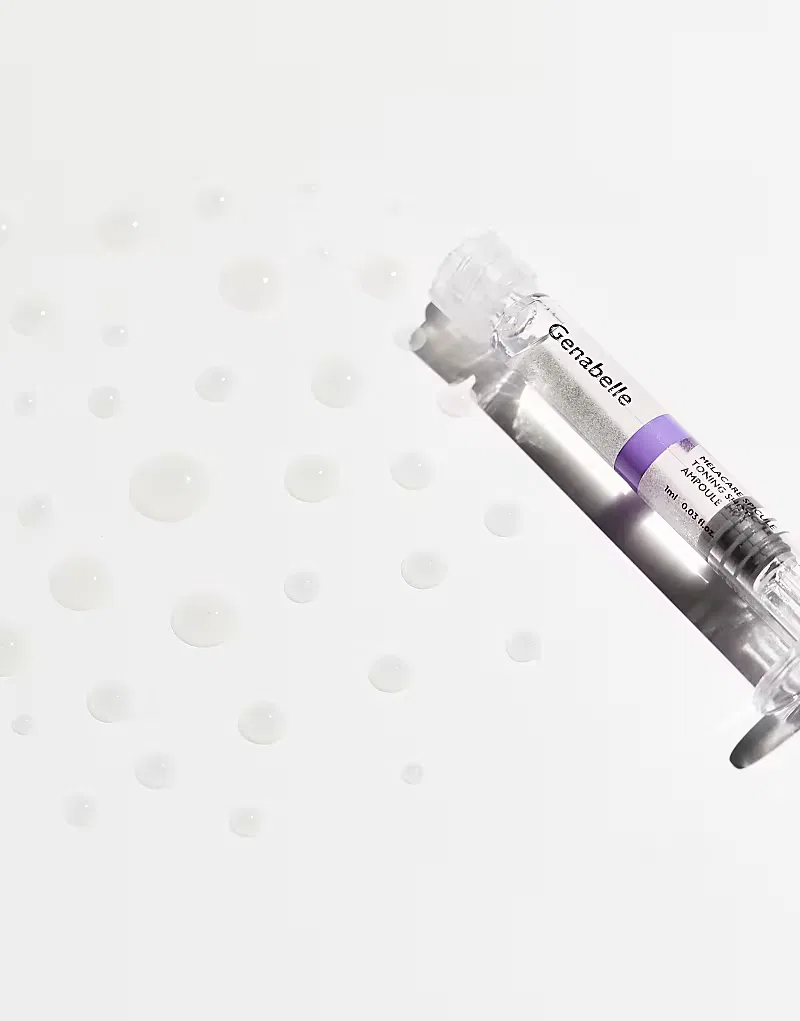 Сыворотка Korean Skincare — Тонизирующая ампула с микрочастицами Genabelle Melacare Spicule Toning Shot , x3, 3 мл — фото 4