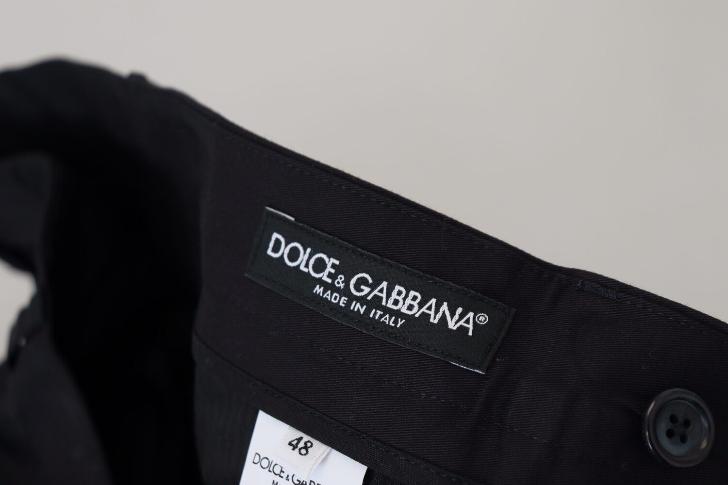 

Dolce & Gabbana Элегантное платье-чинос приталенного кроя, синий