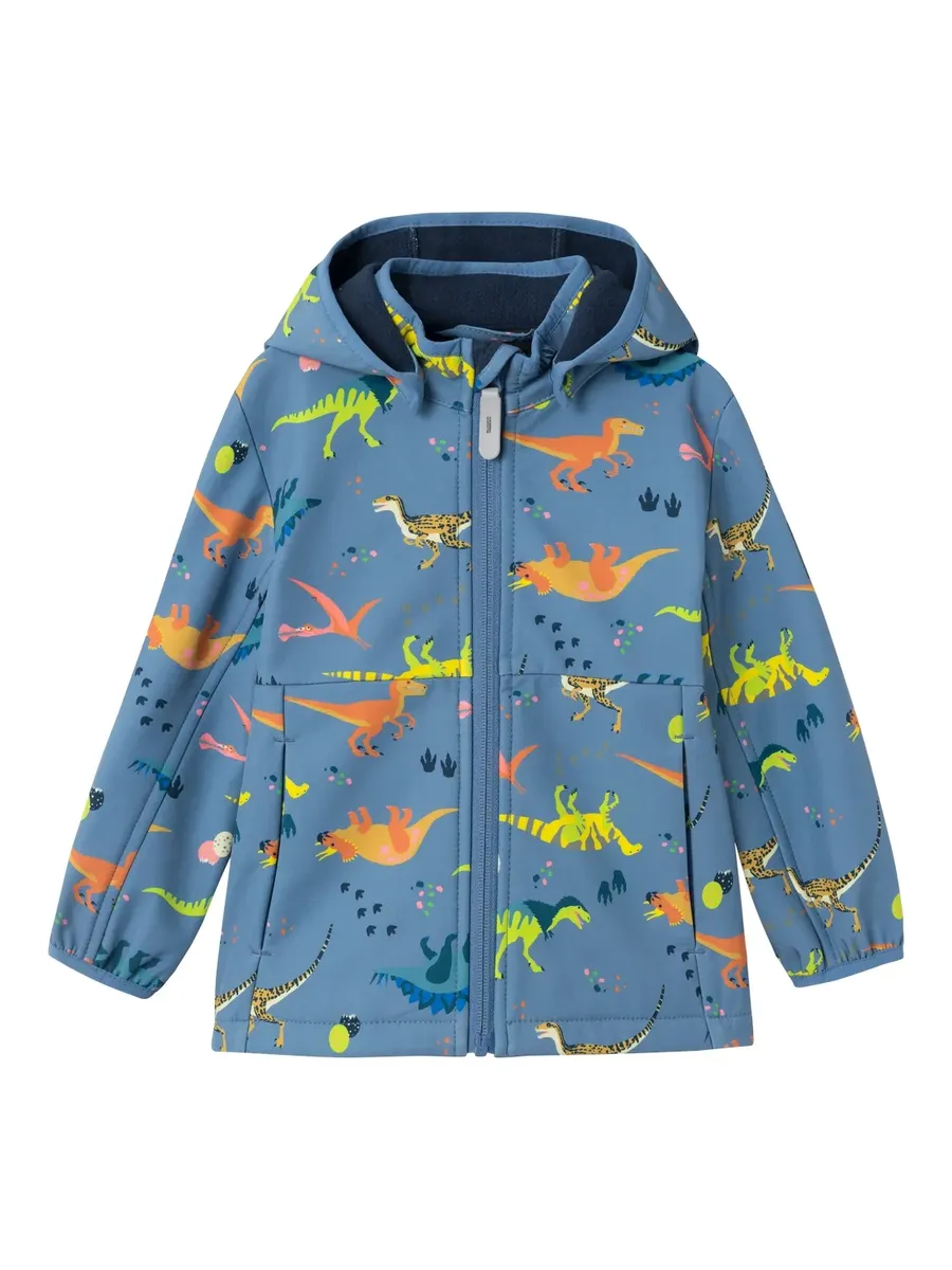 

Куртка Name It для активного отдыха "NMMMALTA05 SOFTSHELL JACK", с капюшоном, цвет Coronet Blue