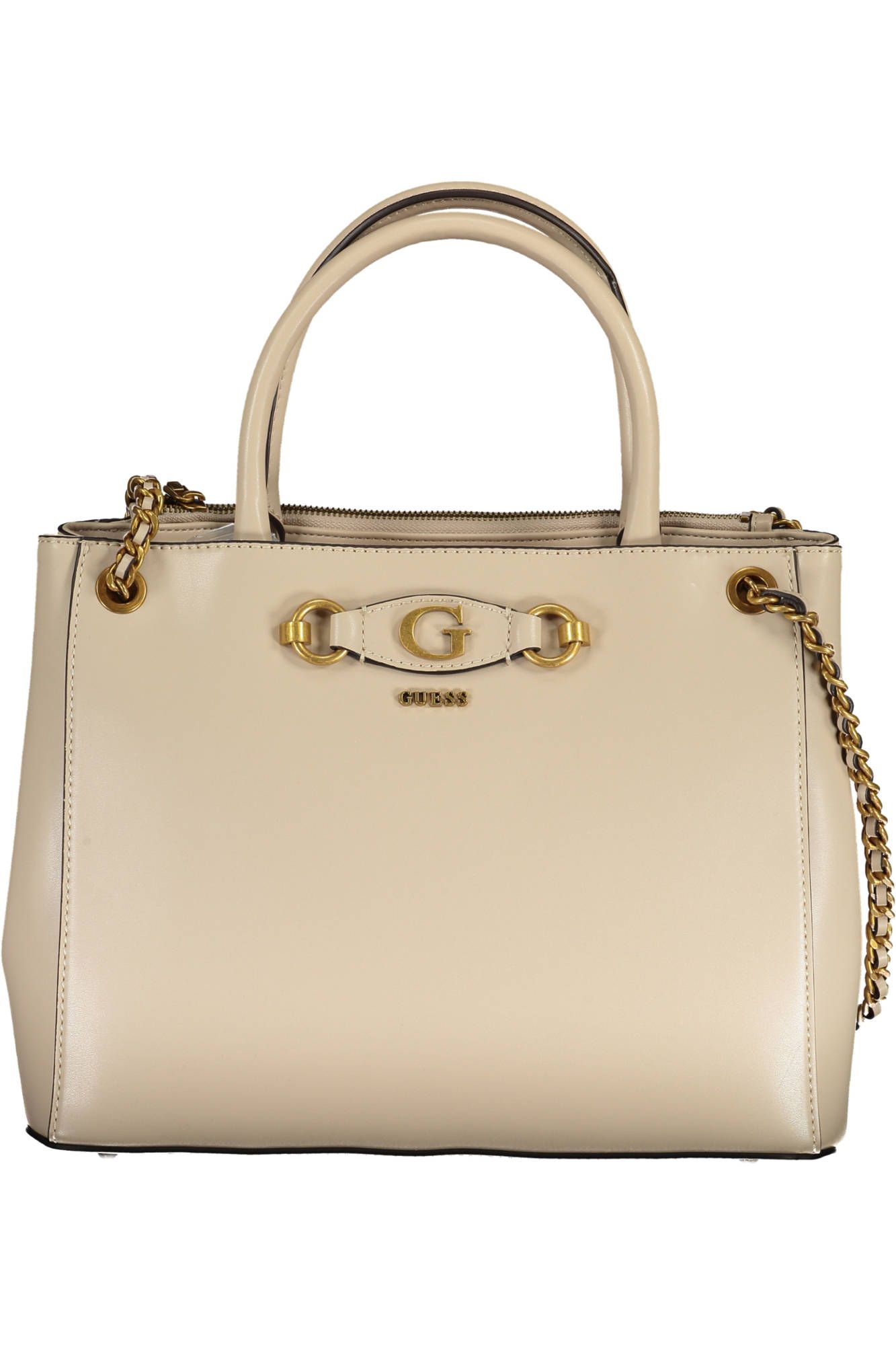 

Бежевая полиэтиленовая женская сумка Guess Shoes