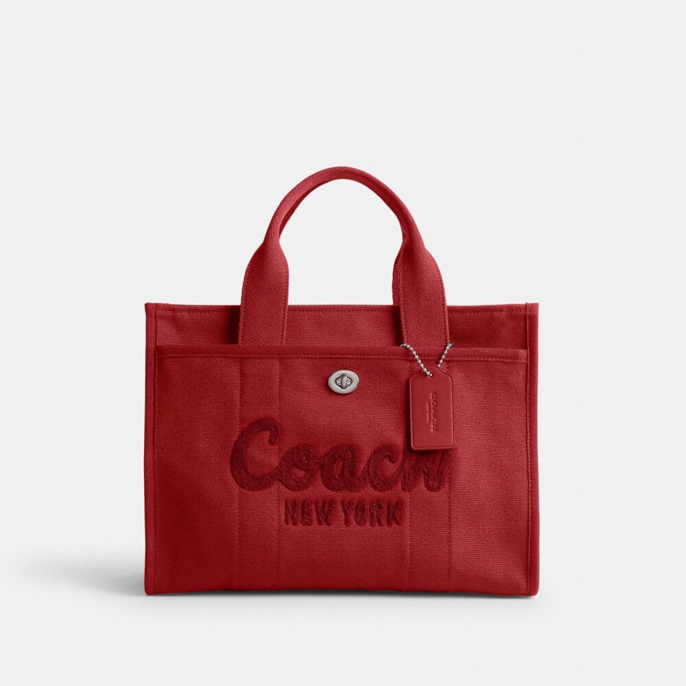 

Сумка-тоут Cargo COACH, цвет silver/1941 red