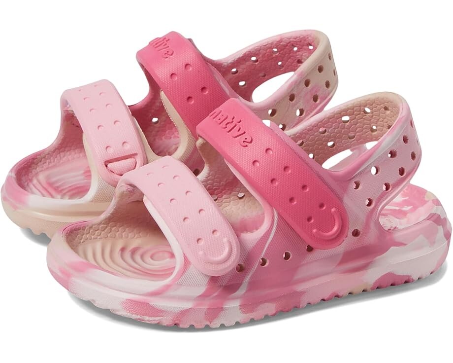 

Сандалии Native Shoes Kids Chase Marbled, цвет Chameleon Princess Marble