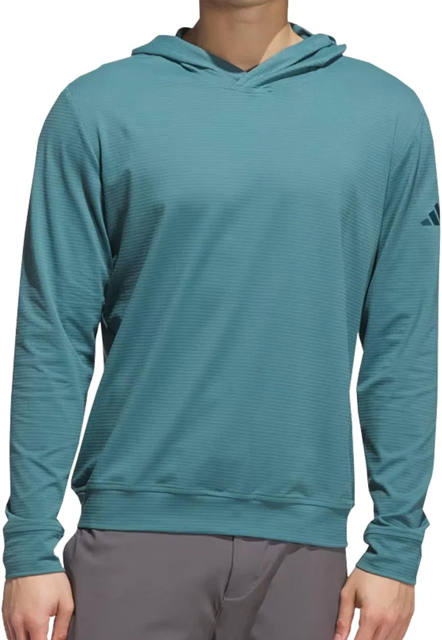 Толстовка с капюшоном Adidas Men's Ultimate365 Elevated Pullover, Preloved Teal