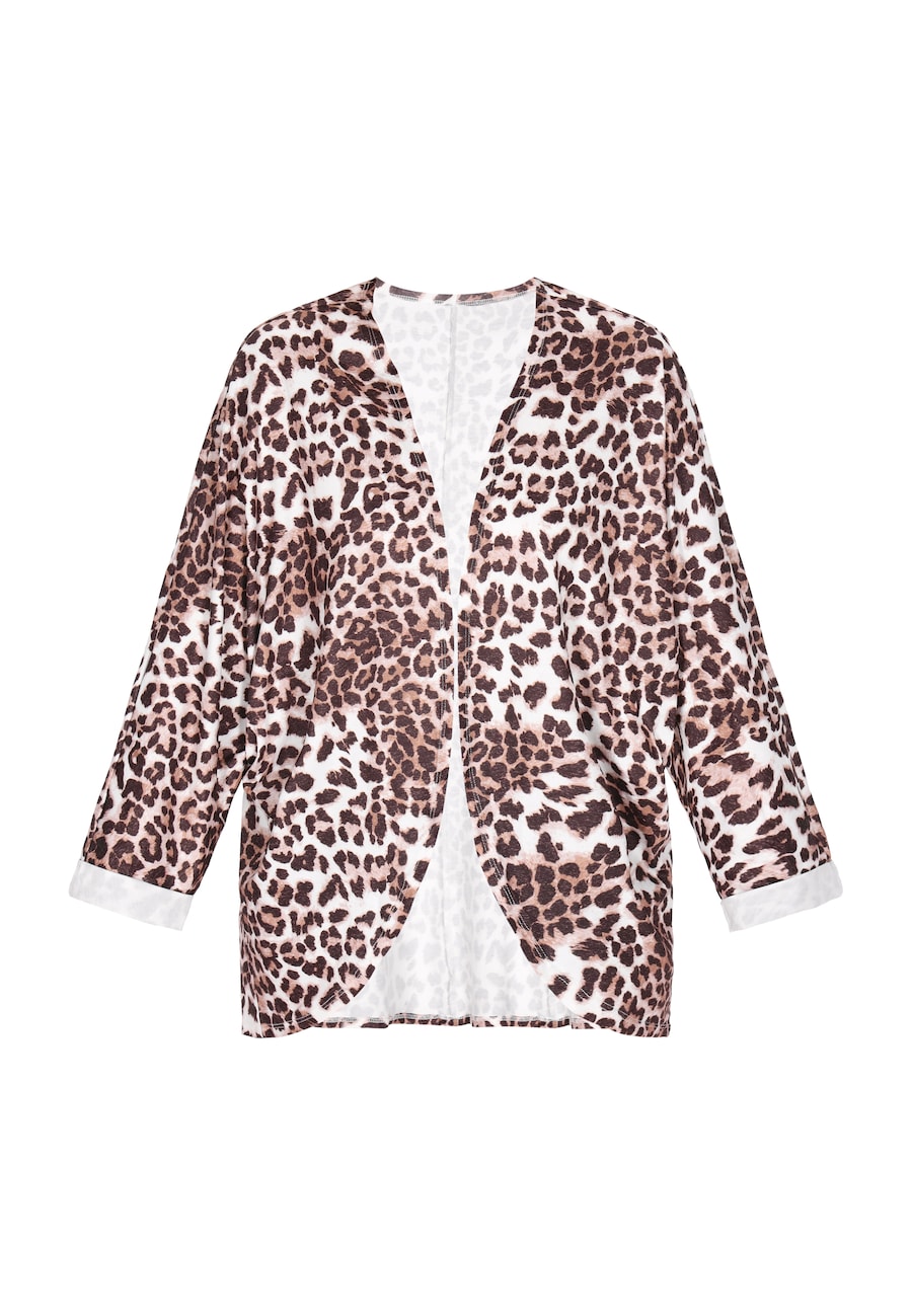 

Вязаный кардиган IZIA, коричневый