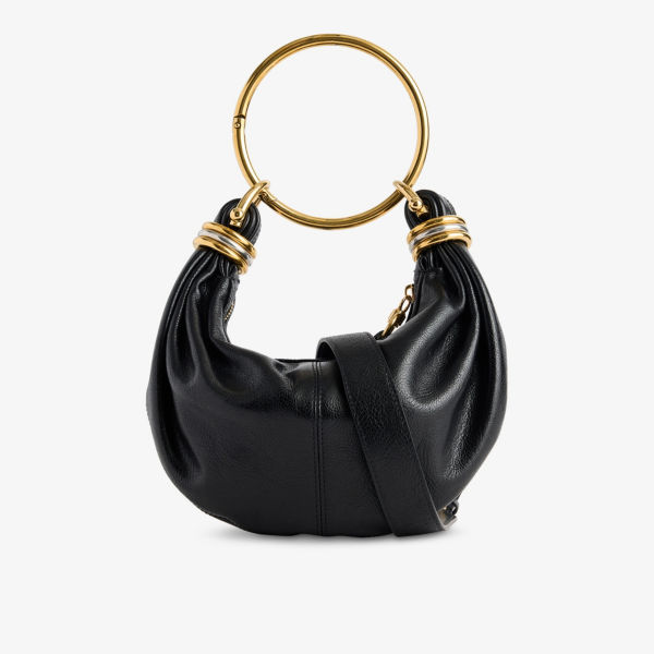 

Браслет Hobo Mini Leather Top-Handle-Bag Chloe, черный