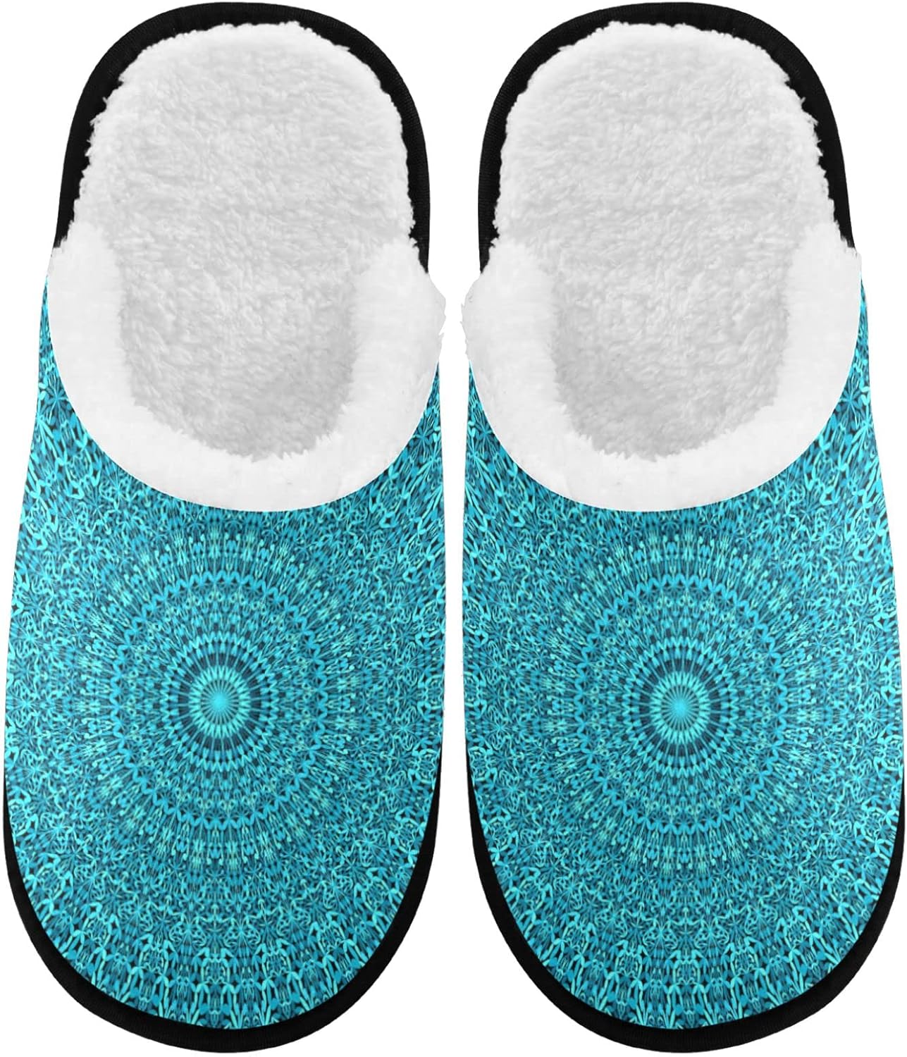 

Тапочки visesunny для женщин и мужчин, зимние теплые домашние тапочки из хлопка с эффектом памяти, мягкие плюшевые флисовые домашние тапочки без шнурков для девочек, обувь для дома и улицы, синий