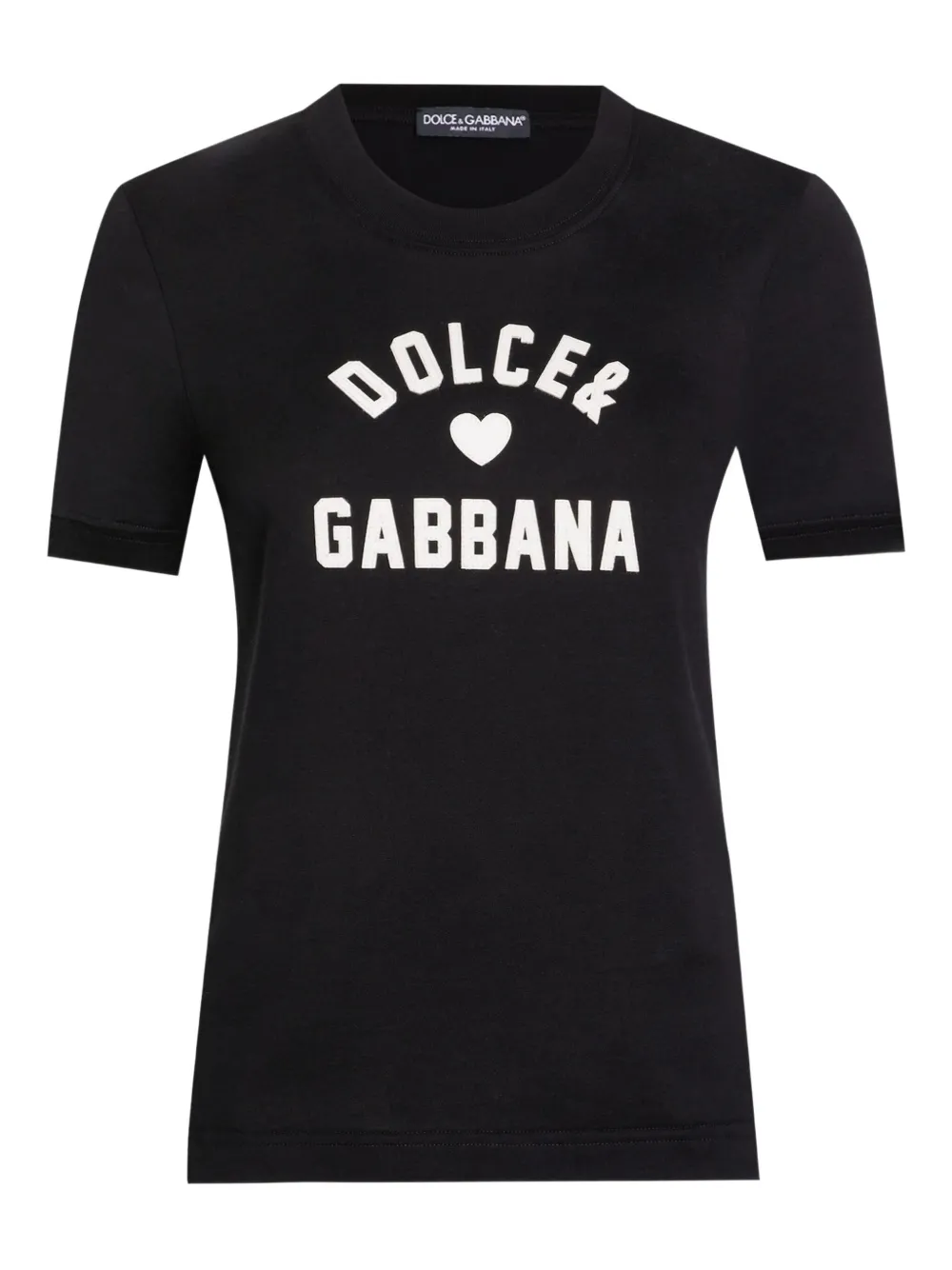 

Футболка с логотипом DOLCE & GABBANA, черный