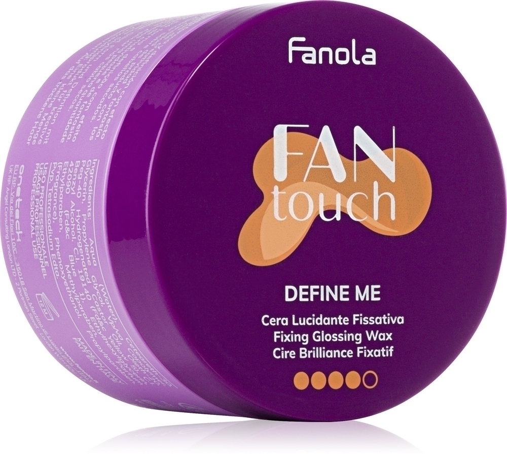 

Воск для укладки волос Fan Touch для фиксации и поддержания формы Fanola, 100 мл