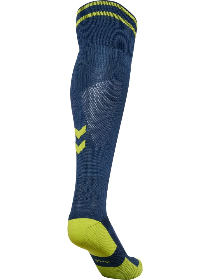 

Носки Hummel Football Socks Element Fußball Erwachsene, цвет DARK DENIM/LIME PUNCH