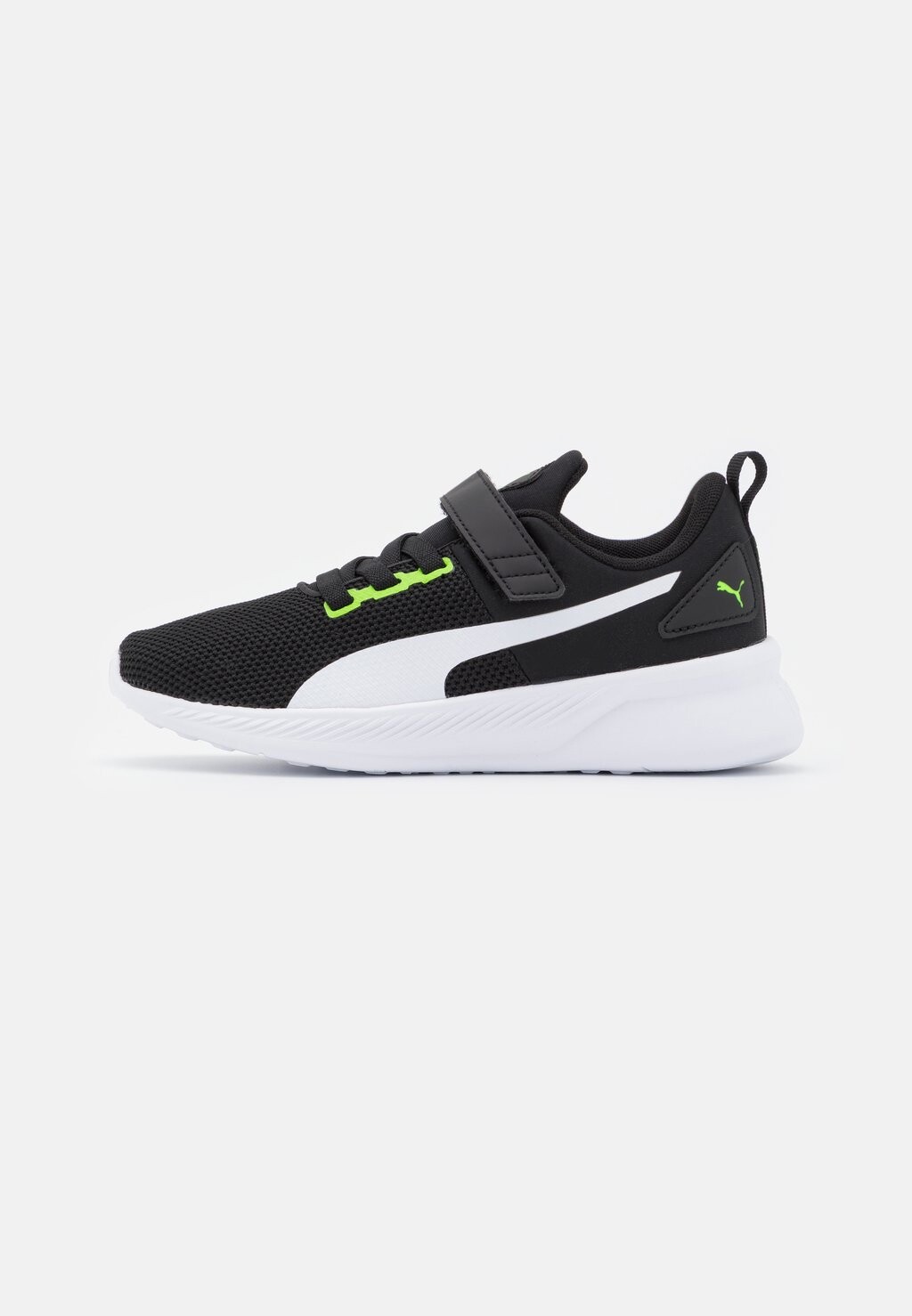 

Кроссовки нейтрального цвета Flyer Runner Puma, цвет green flash/white/black