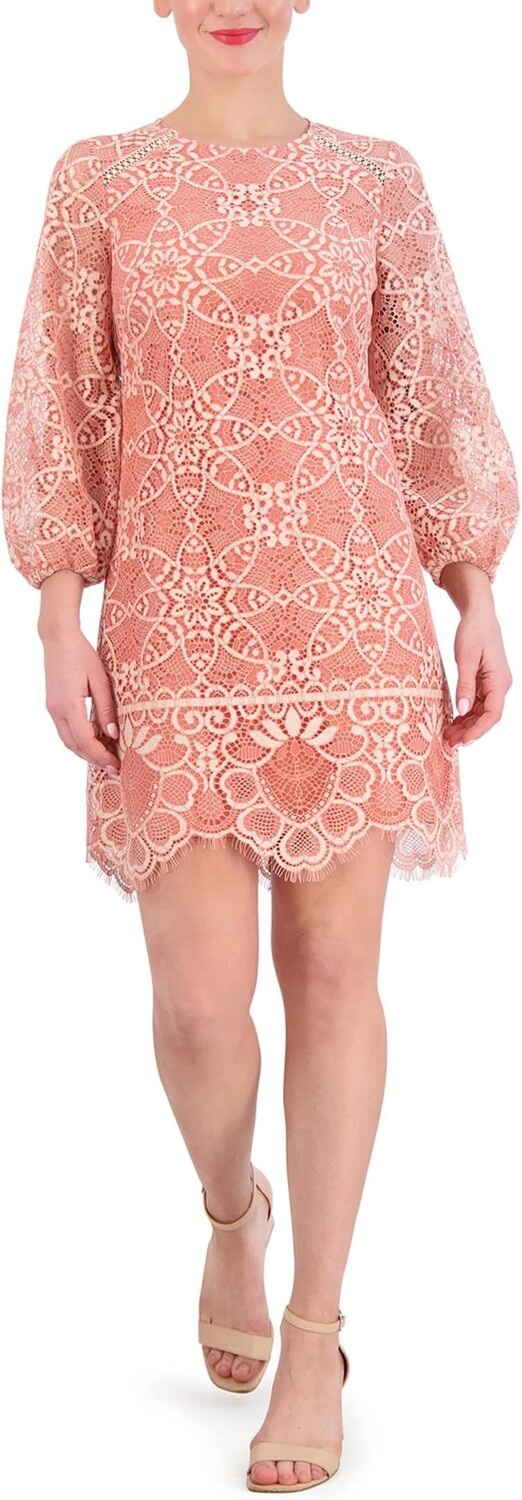 

Платье Vince Camuto Lace Shift Dress, цвет Coral