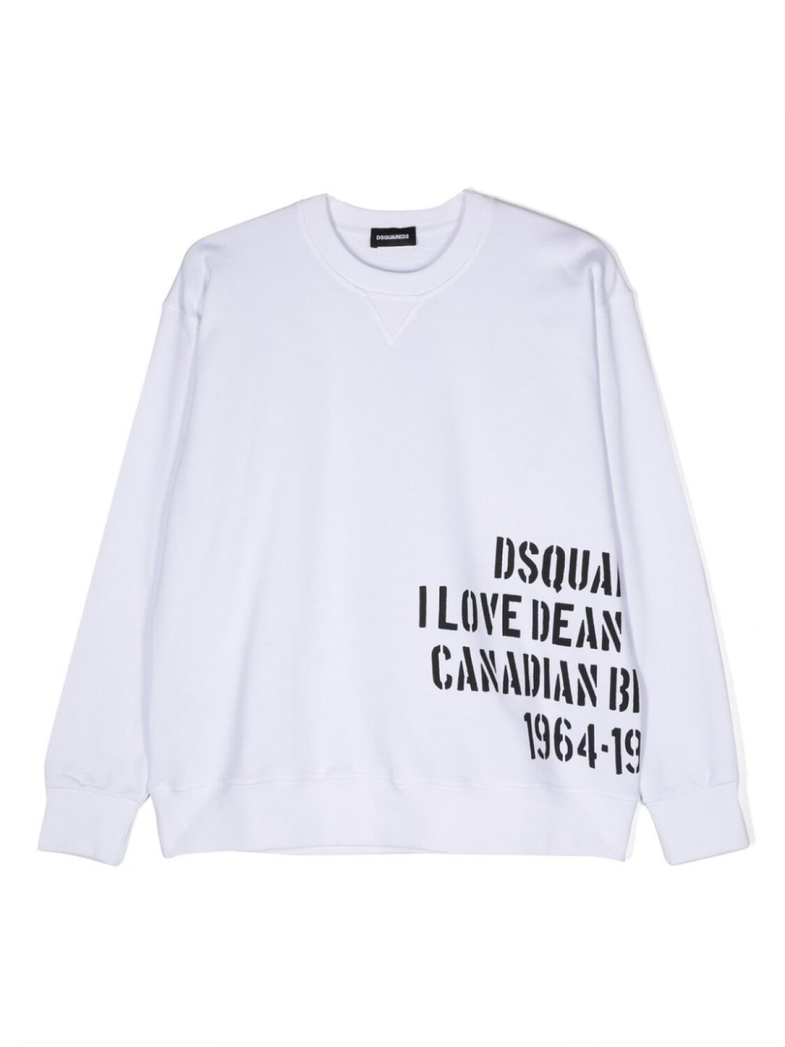 

Dsquared2 толстовка с логотипом, белый