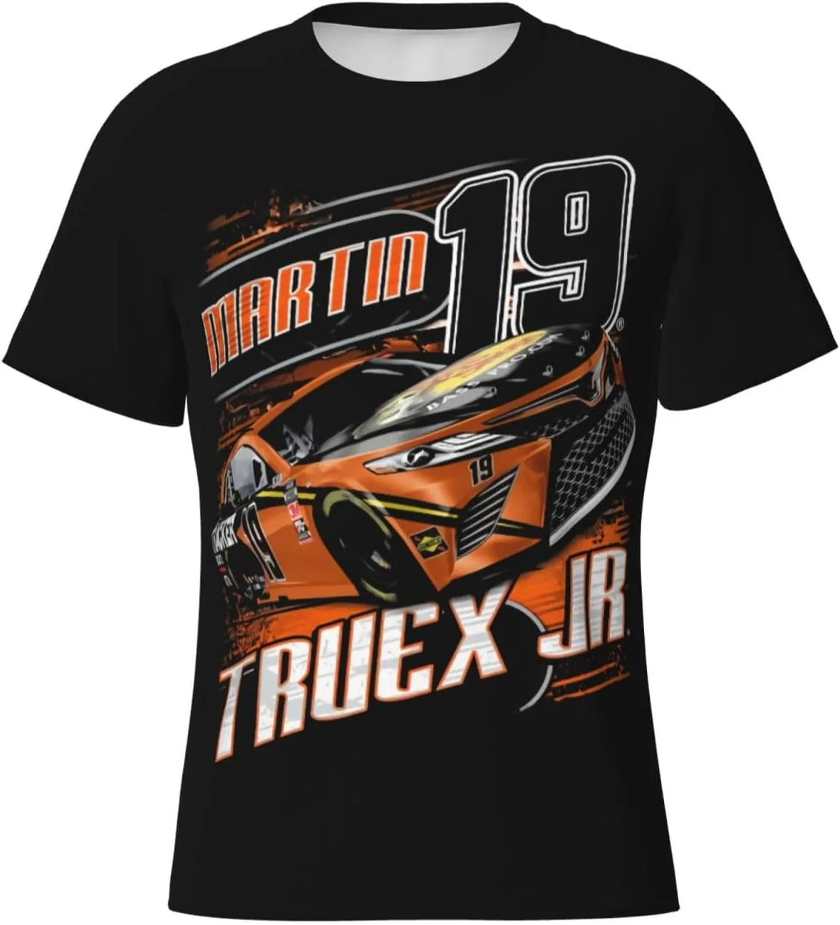 

Футболка Martin Truex Jr 19 мужская Crewneck короткий рукав MTQDJ