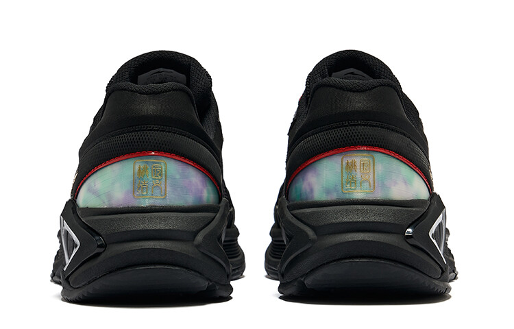 Кроссовки Lifestyle для мужчин с низким верхом Positive Black Carbon Gray Erke — фото 4