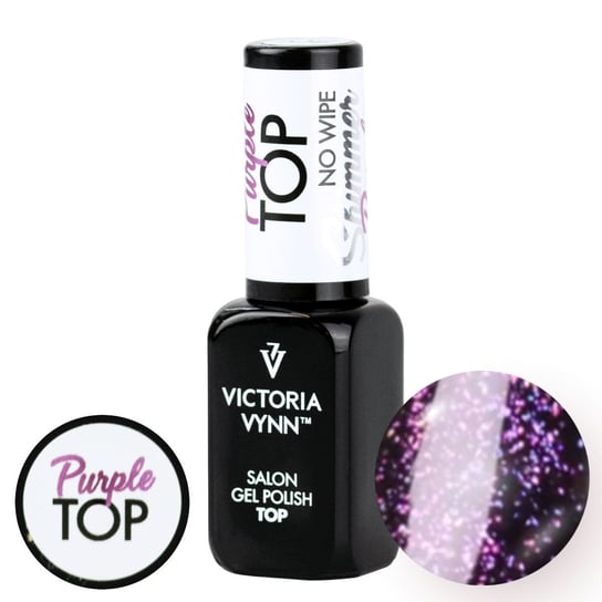 

Фиолетовый гель-лак 8 мл Victoria Vynn Top No Wipe Shimmer