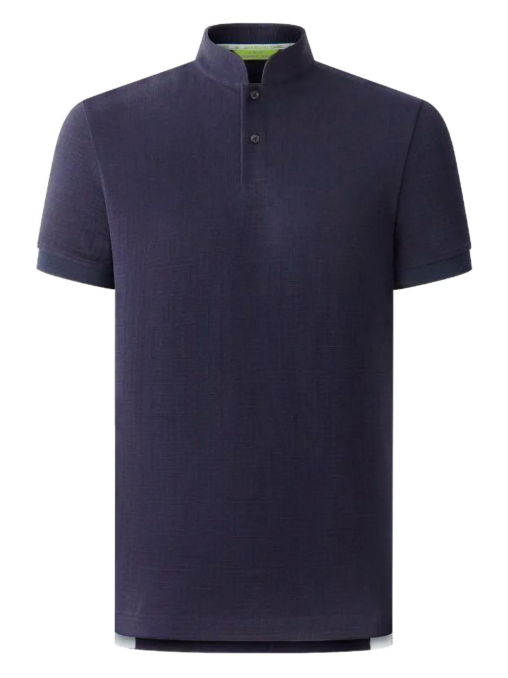 

Футболка с воротником-стойкой Shanghai Tang, синий