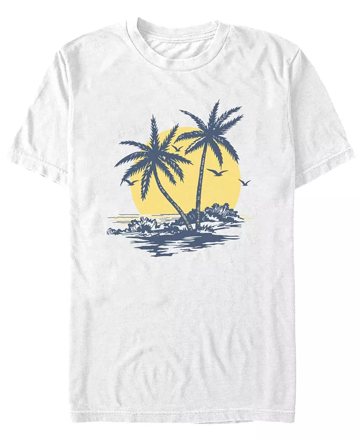 

Мужская футболка с коротким рукавом Palms Fifth Sun, белый