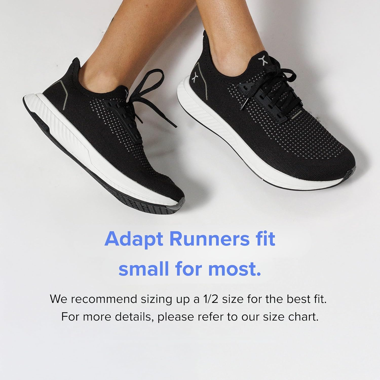 Кроссовки Adapt Runners для женщин и мужчин - минималистичные кроссовки для ходьбы босиком: широкий носок, нулевой перепад высоты подошвы, легкие и гибкие, идеально подходят для ходьбы, бега и повседневного комфорта Flux Footwear, черный — фото 2