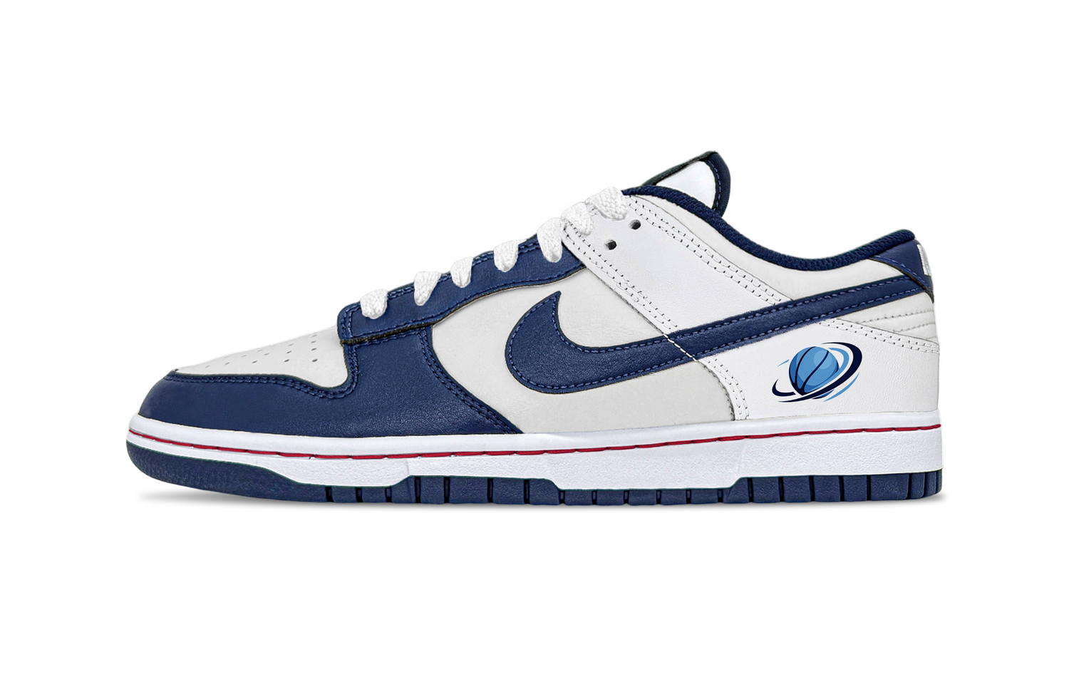 

Nike Dunk Nets Balance Low top Skateboard Shoes мужские сине-белые